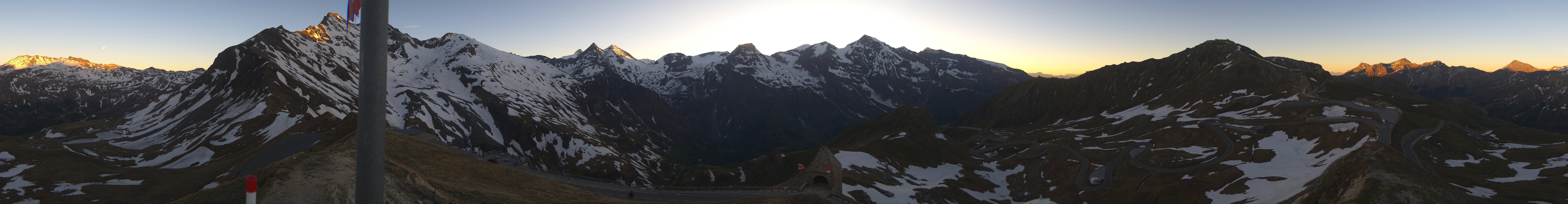 Archiv Foto Webcam Großglockner Hochalpenstraße: Fuschertörl