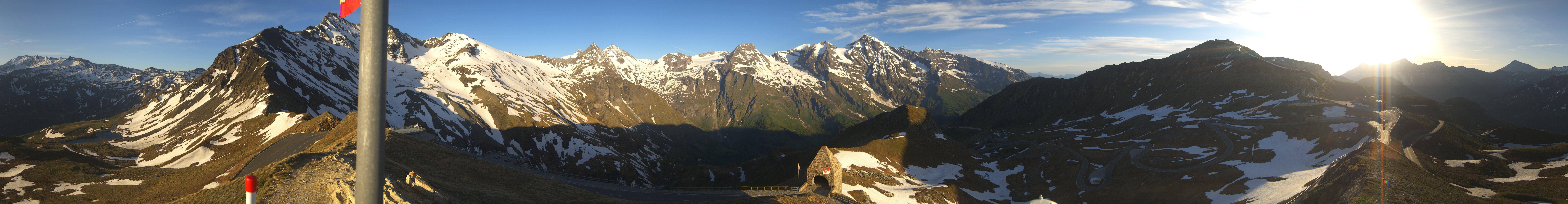 Archiv Foto Webcam Großglockner Hochalpenstraße: Fuschertörl