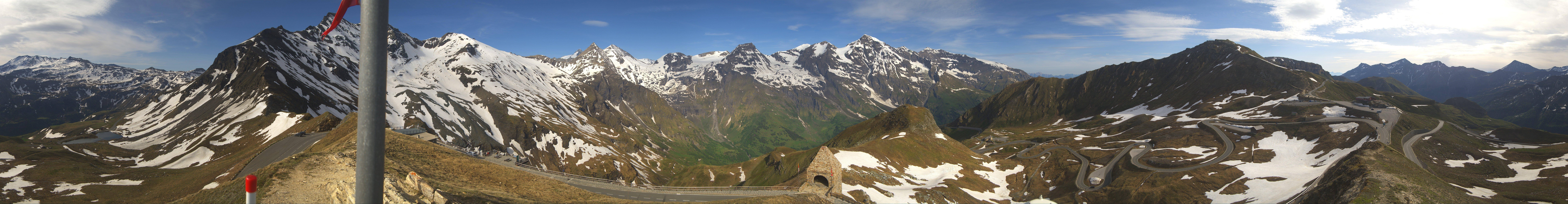 Archiv Foto Webcam Großglockner Hochalpenstraße: Fuschertörl