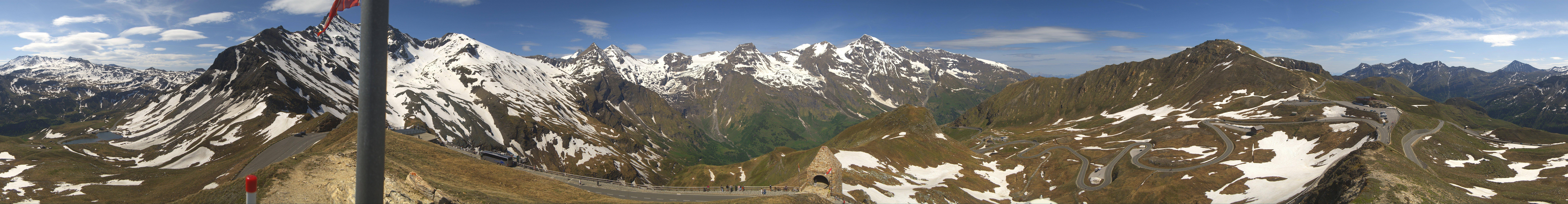 Archiv Foto Webcam Großglockner Hochalpenstraße: Fuschertörl