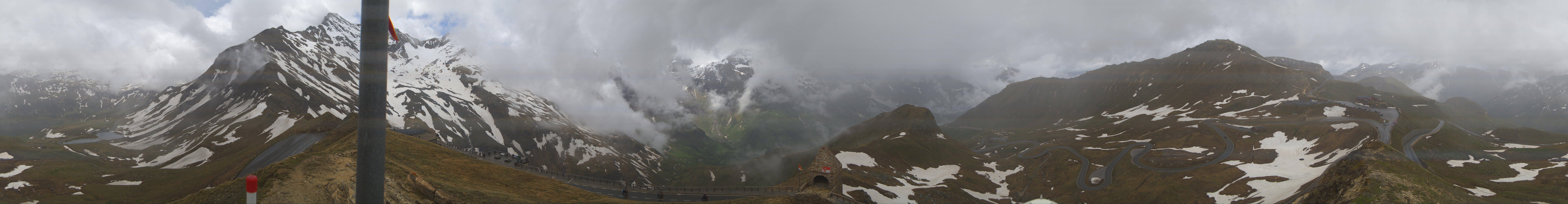 Archiv Foto Webcam Großglockner Hochalpenstraße: Fuschertörl