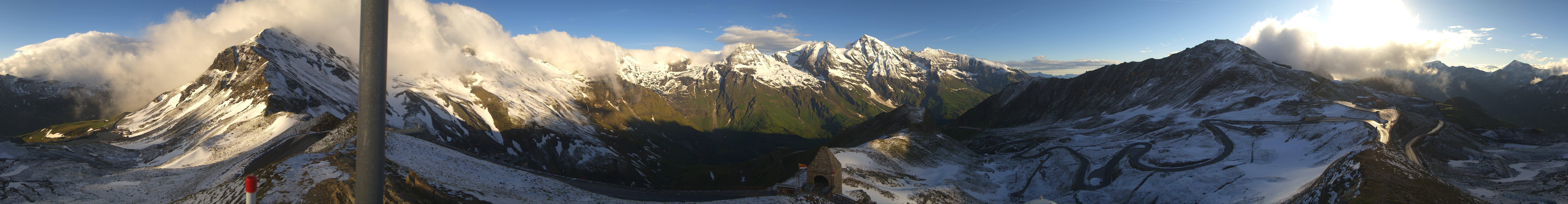 Archiv Foto Webcam Großglockner Hochalpenstraße: Fuschertörl