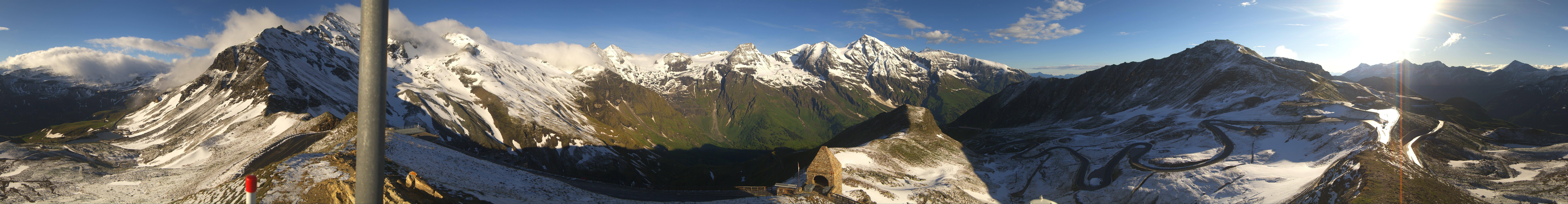 Archiv Foto Webcam Großglockner Hochalpenstraße: Fuschertörl