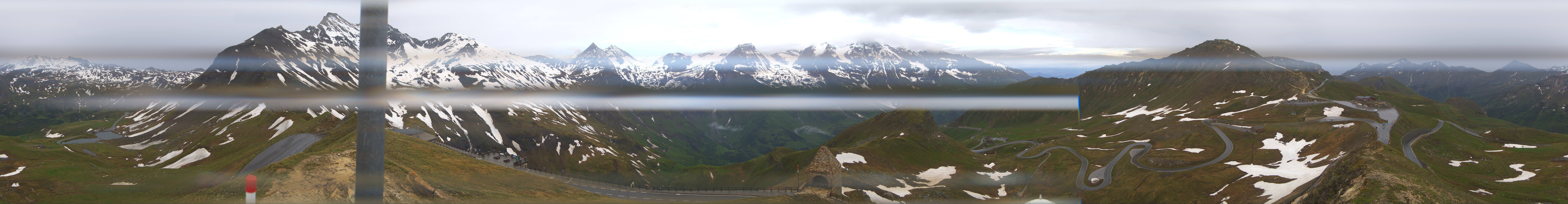 Archiv Foto Webcam Großglockner Hochalpenstraße: Fuschertörl