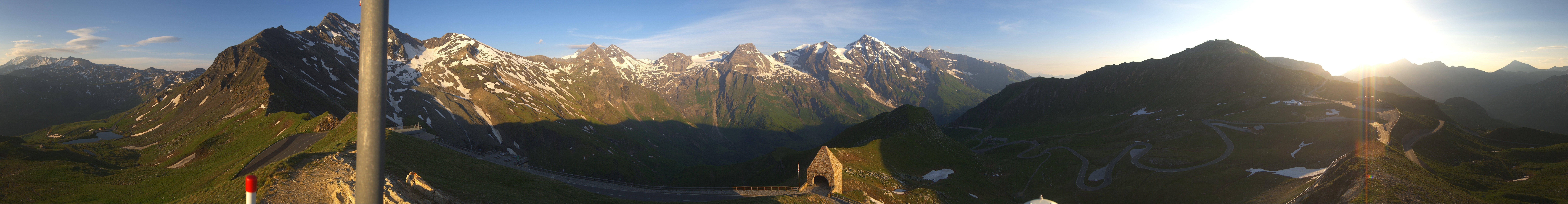 Archiv Foto Webcam Großglockner Hochalpenstraße: Fuschertörl