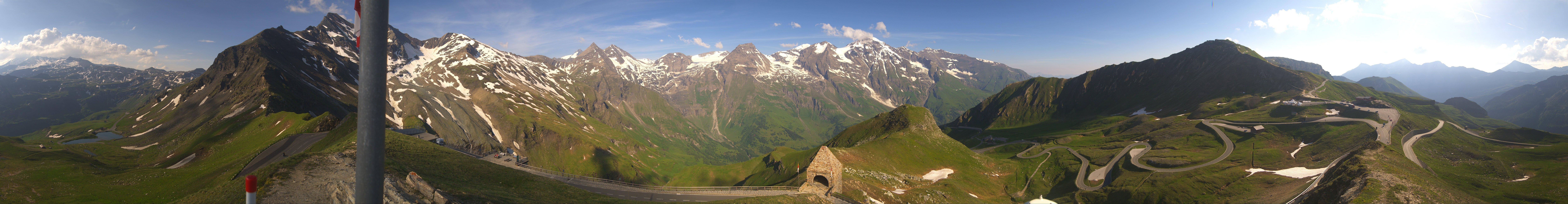 Archiv Foto Webcam Großglockner Hochalpenstraße: Fuschertörl