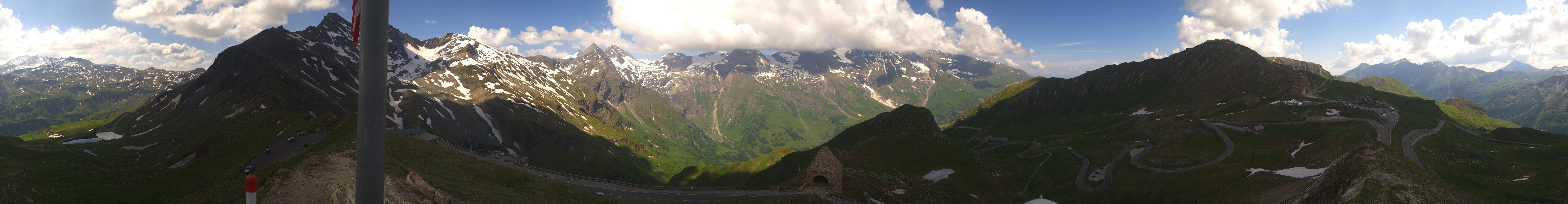 Archiv Foto Webcam Großglockner Hochalpenstraße: Fuschertörl