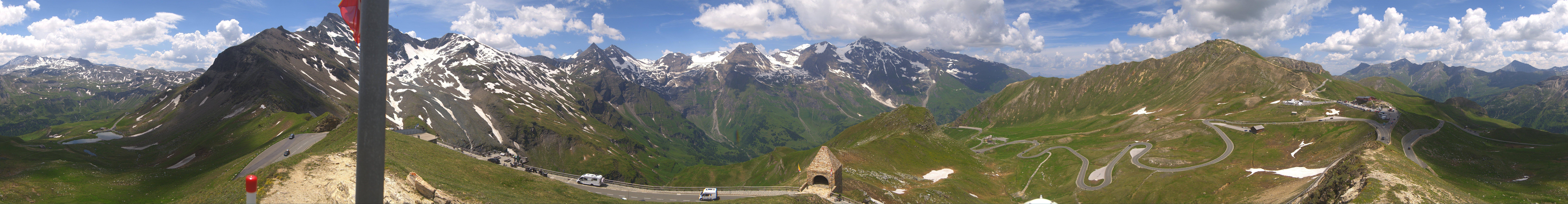 Archiv Foto Webcam Großglockner Hochalpenstraße: Fuschertörl