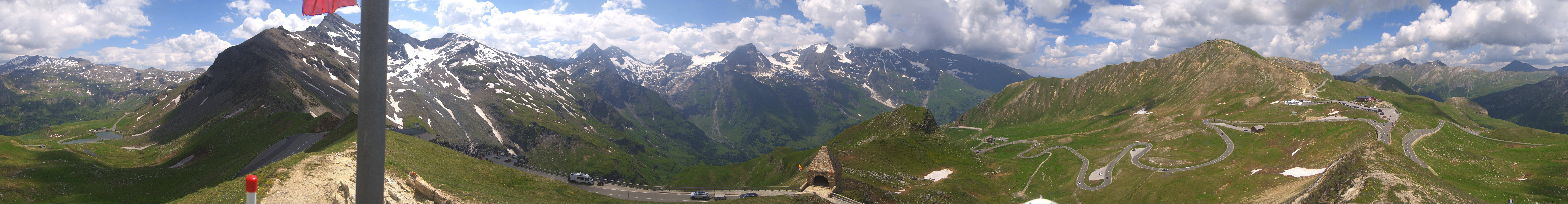 Archiv Foto Webcam Großglockner Hochalpenstraße: Fuschertörl