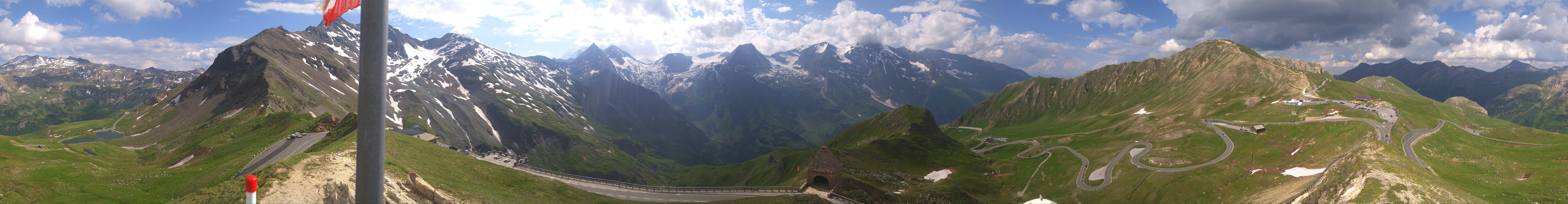Archiv Foto Webcam Großglockner Hochalpenstraße: Fuschertörl