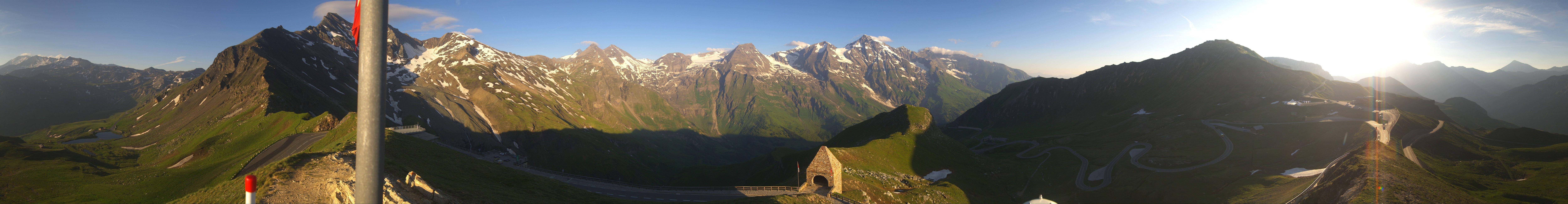 Archiv Foto Webcam Großglockner Hochalpenstraße: Fuschertörl