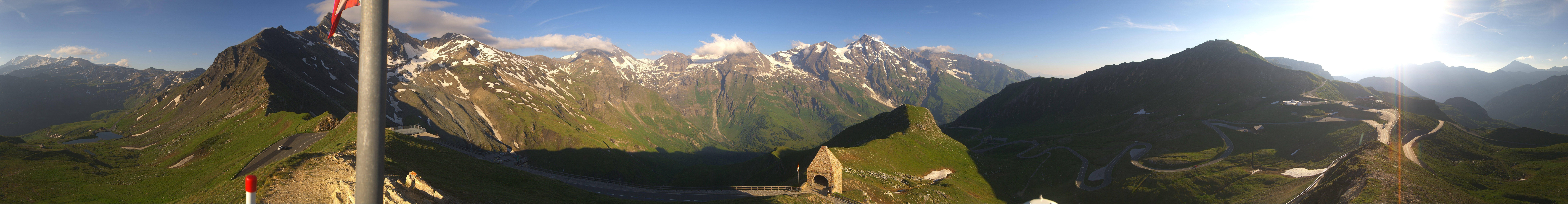 Archiv Foto Webcam Großglockner Hochalpenstraße: Fuschertörl