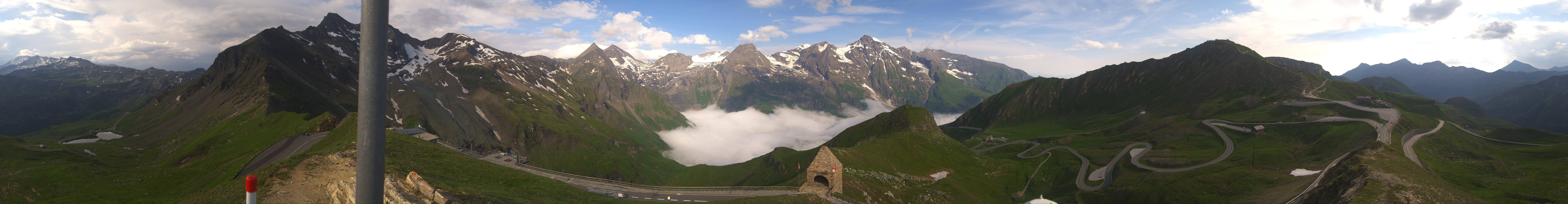 Archiv Foto Webcam Großglockner Hochalpenstraße: Fuschertörl