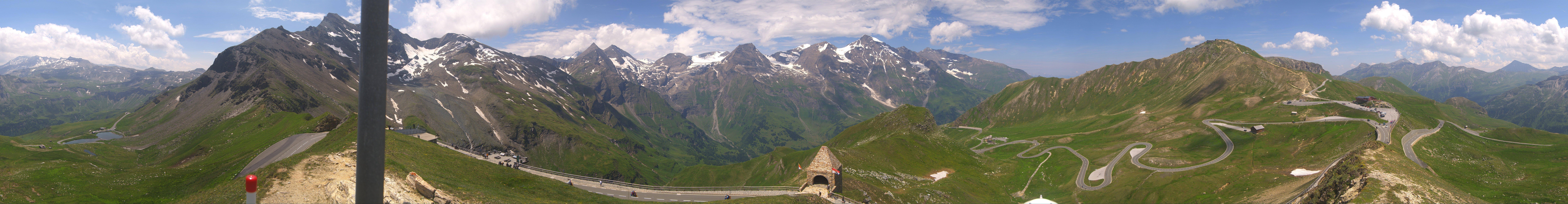 Archiv Foto Webcam Großglockner Hochalpenstraße: Fuschertörl