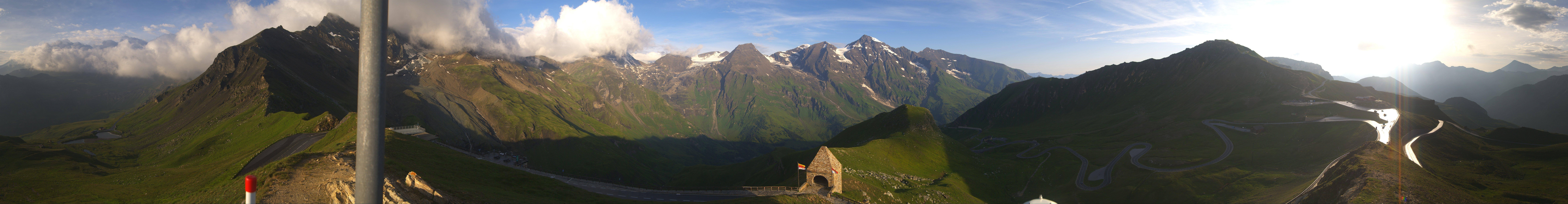 Archiv Foto Webcam Großglockner Hochalpenstraße: Fuschertörl