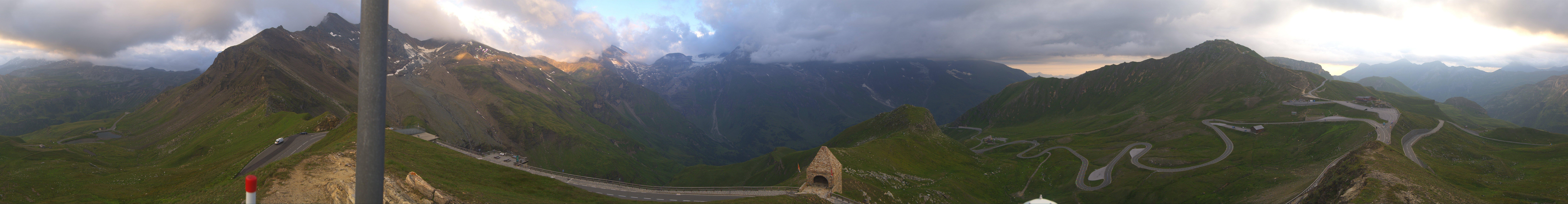 Archiv Foto Webcam Großglockner Hochalpenstraße: Fuschertörl