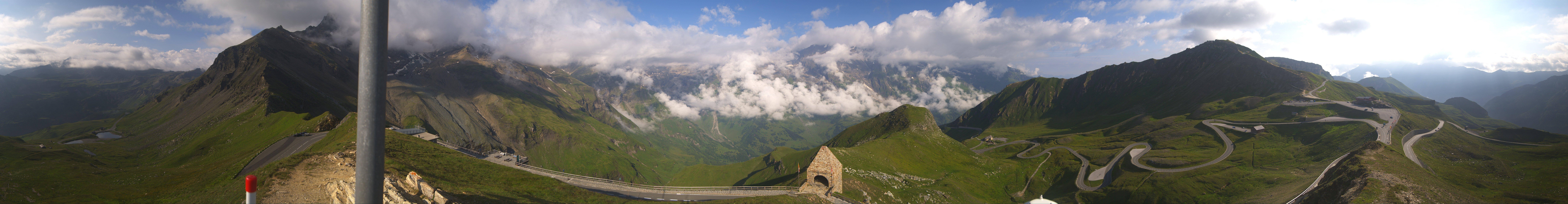 Archiv Foto Webcam Großglockner Hochalpenstraße: Fuschertörl
