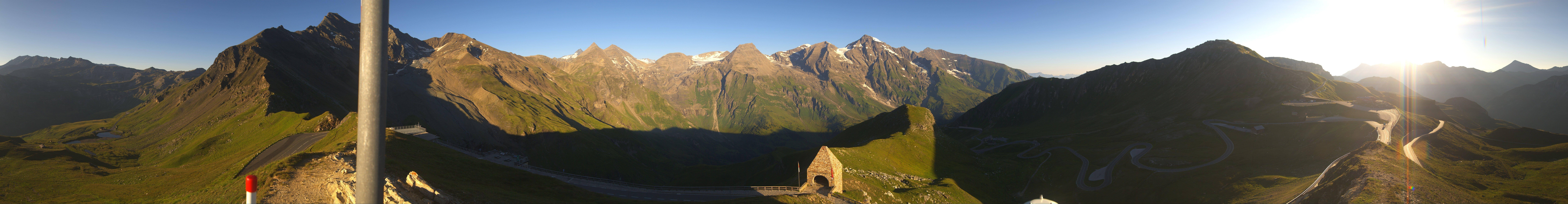Archiv Foto Webcam Großglockner Hochalpenstraße: Fuschertörl