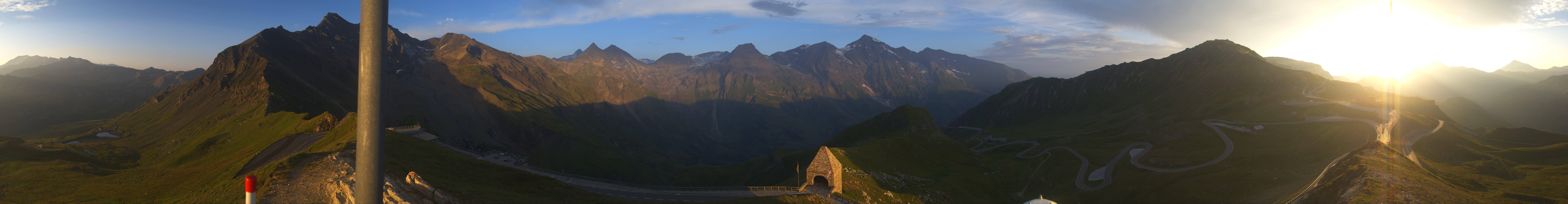 Archiv Foto Webcam Großglockner Hochalpenstraße: Fuschertörl