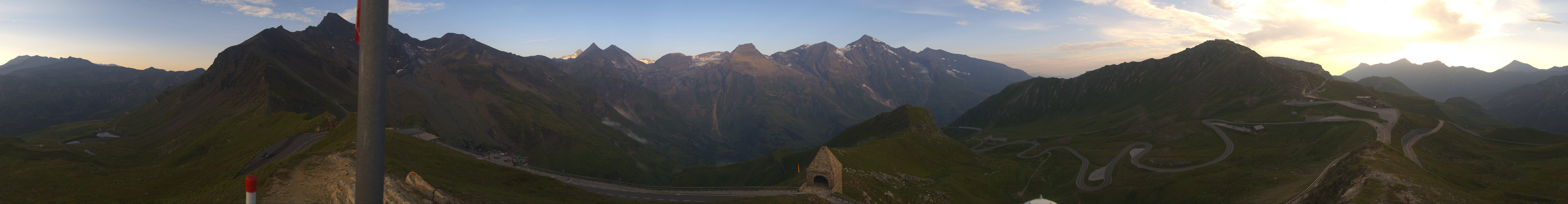 Archiv Foto Webcam Großglockner Hochalpenstraße: Fuschertörl