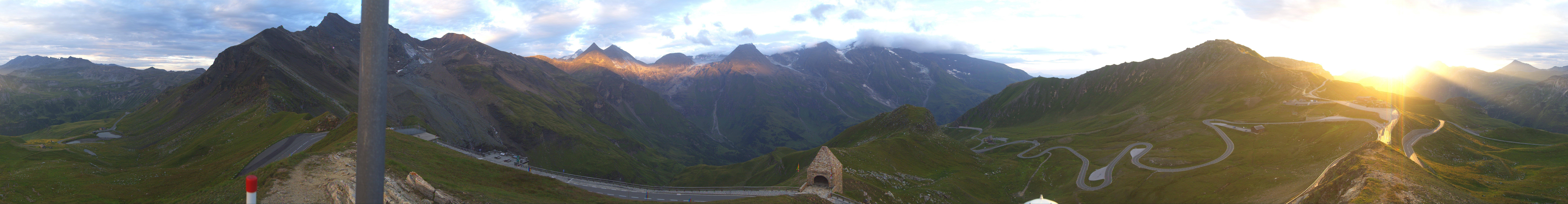 Archiv Foto Webcam Großglockner Hochalpenstraße: Fuschertörl