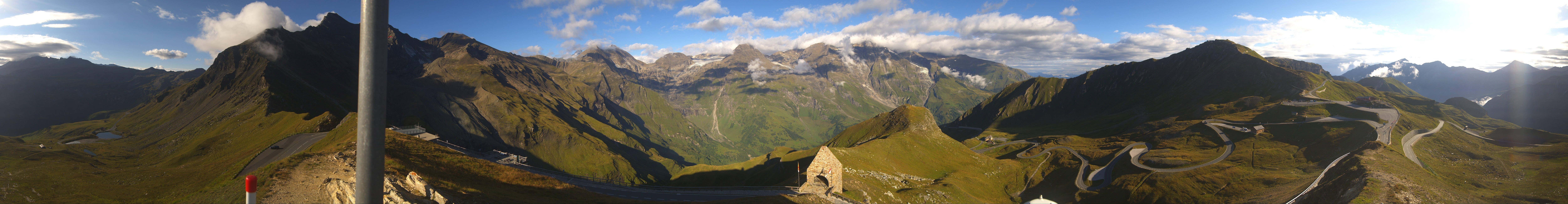 Archiv Foto Webcam Großglockner Hochalpenstraße: Fuschertörl