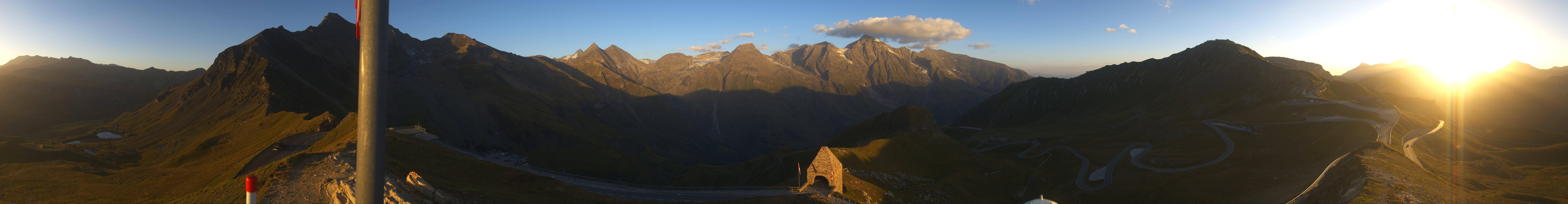 Archiv Foto Webcam Großglockner Hochalpenstraße: Fuschertörl