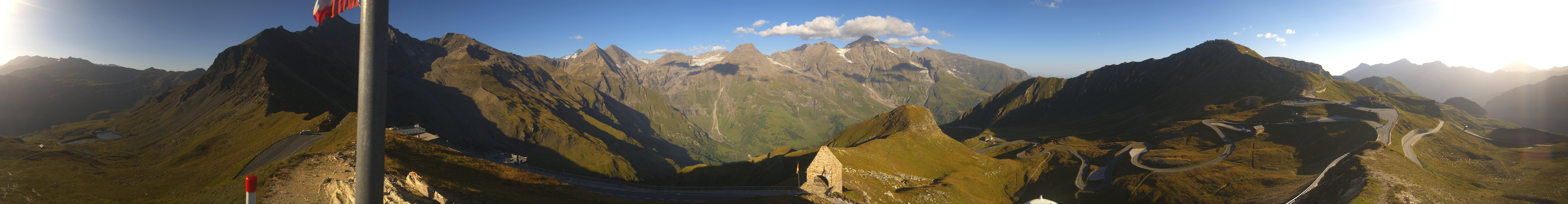 Archiv Foto Webcam Großglockner Hochalpenstraße: Fuschertörl