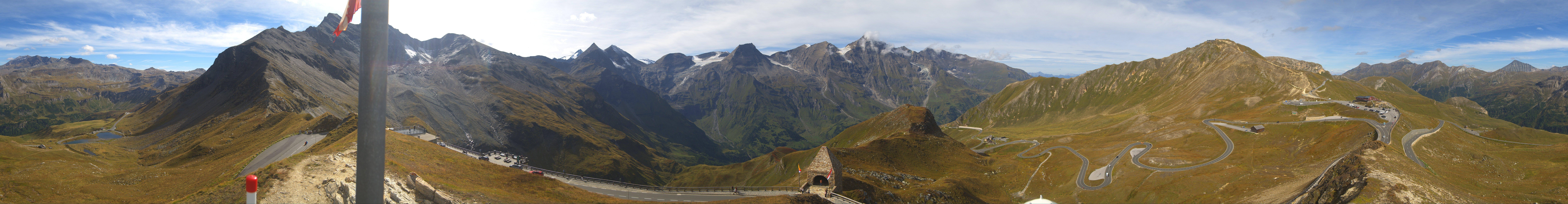 Archiv Foto Webcam Großglockner Hochalpenstraße: Fuschertörl