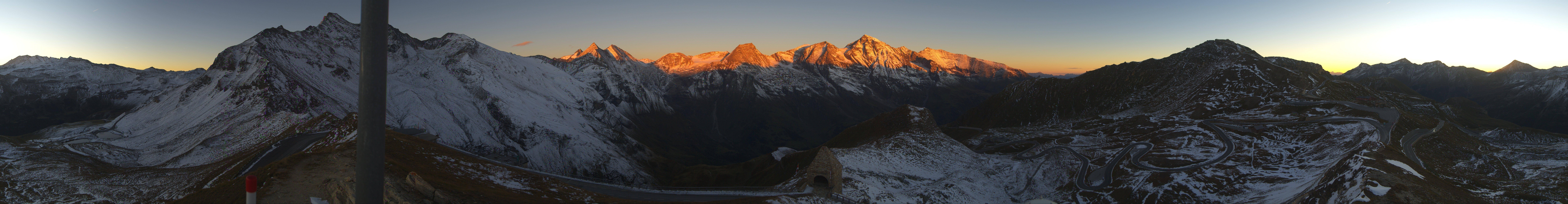 Archiv Foto Webcam Großglockner Hochalpenstraße: Fuschertörl