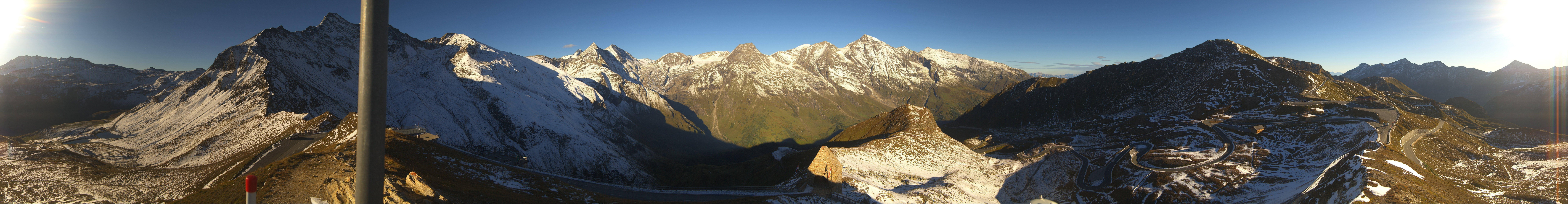 Archiv Foto Webcam Großglockner Hochalpenstraße: Fuschertörl
