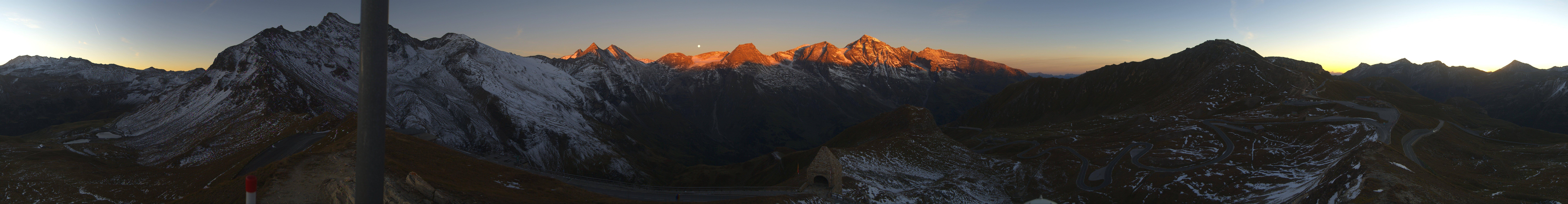 Archiv Foto Webcam Großglockner Hochalpenstraße: Fuschertörl