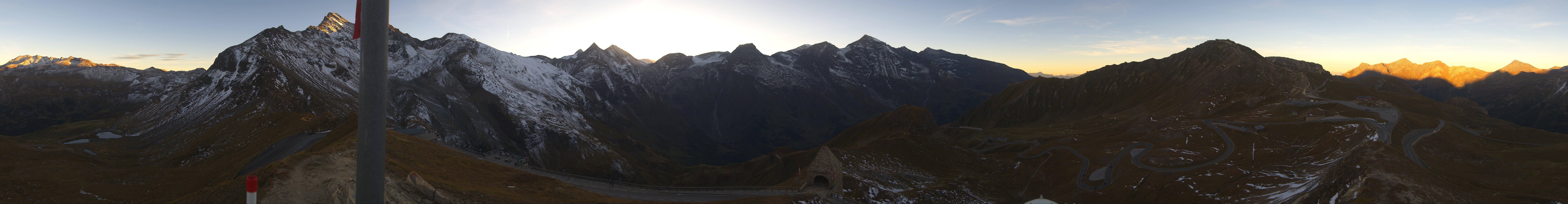 Archiv Foto Webcam Großglockner Hochalpenstraße: Fuschertörl