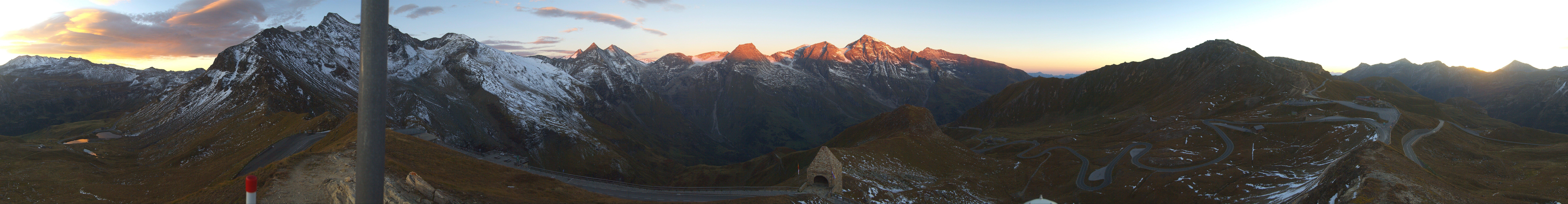 Archiv Foto Webcam Großglockner Hochalpenstraße: Fuschertörl