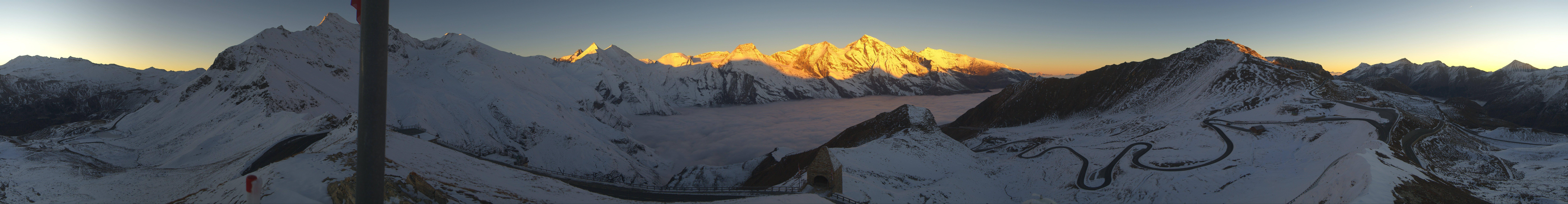 Archiv Foto Webcam Großglockner Hochalpenstraße: Fuschertörl