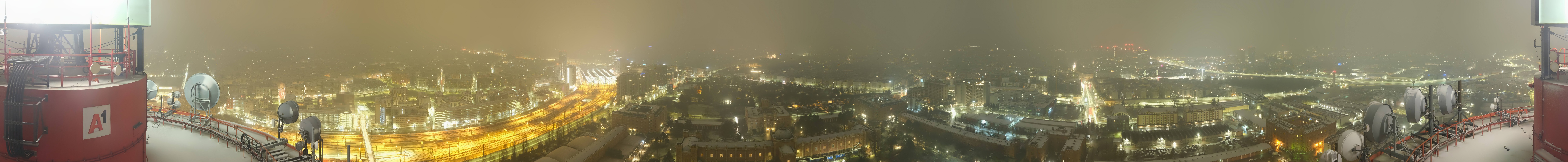 Archiv Foto Webcam Wien - Stadtpanorama