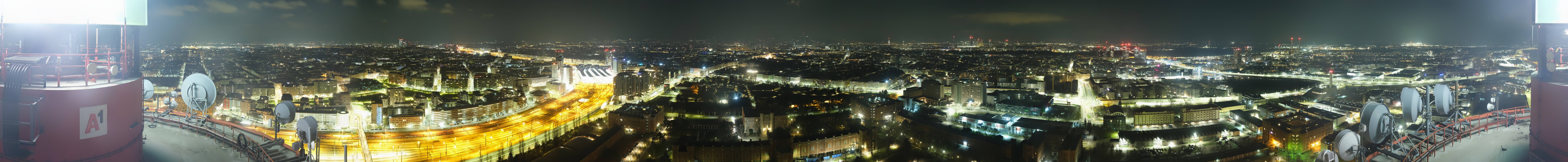 Archiv Foto Webcam Wien - Stadtpanorama
