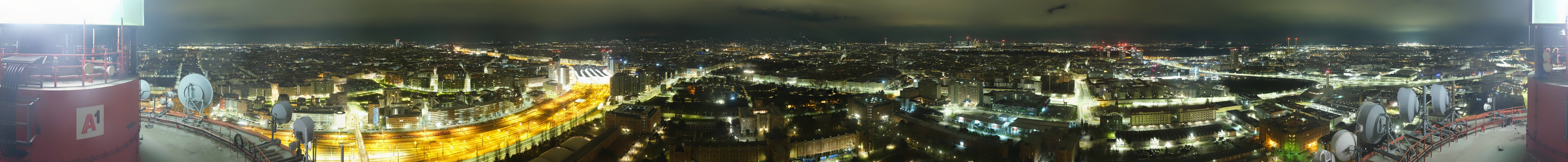 Archiv Foto Webcam Wien - Stadtpanorama