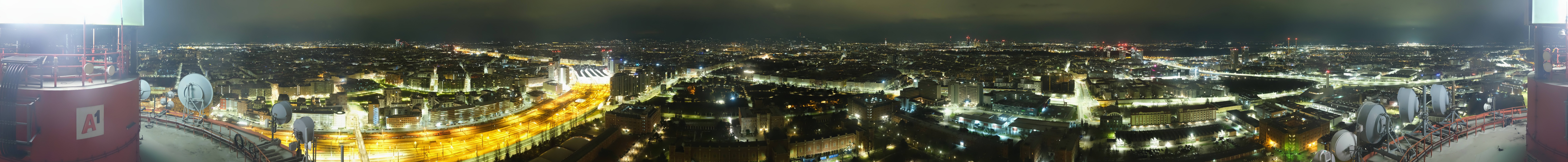 Archiv Foto Webcam Wien - Stadtpanorama