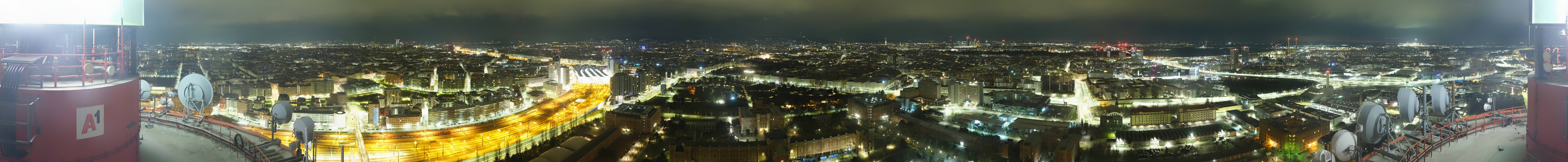 Archiv Foto Webcam Wien - Stadtpanorama