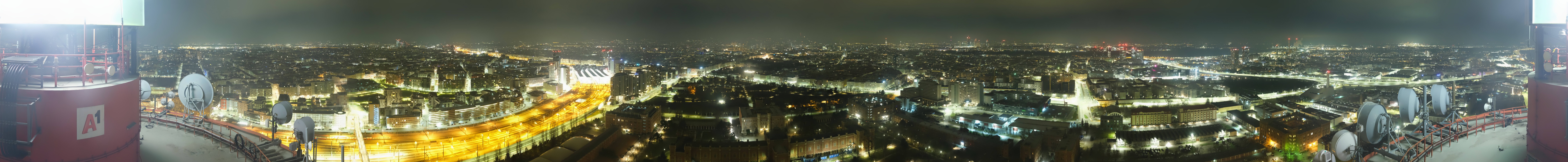 Archiv Foto Webcam Wien - Stadtpanorama