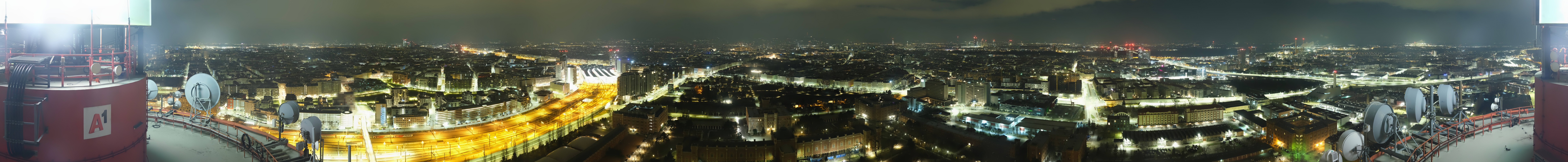 Archiv Foto Webcam Wien - Stadtpanorama