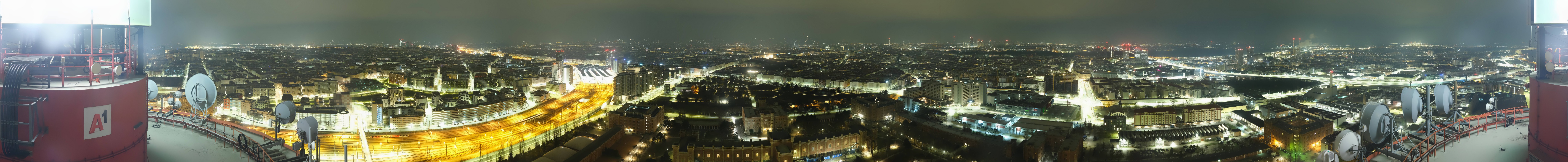 Archived image Webcam Vienna - View of the city