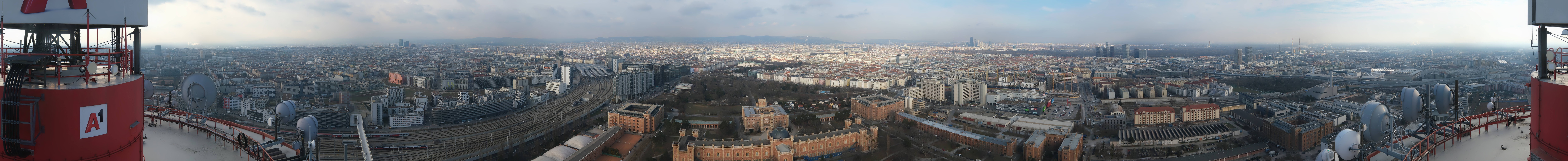 Archived image Webcam Vienna - View of the city