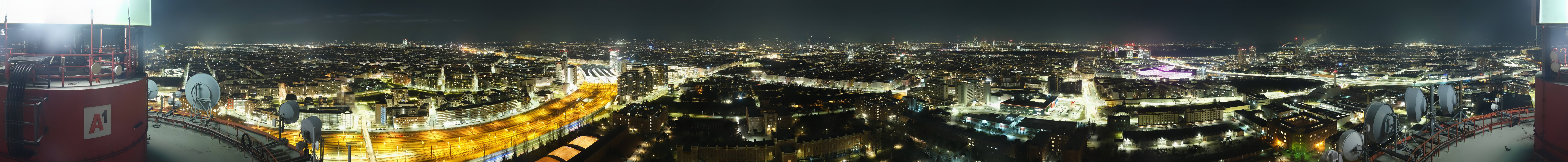 Archived image Webcam Vienna - View of the city