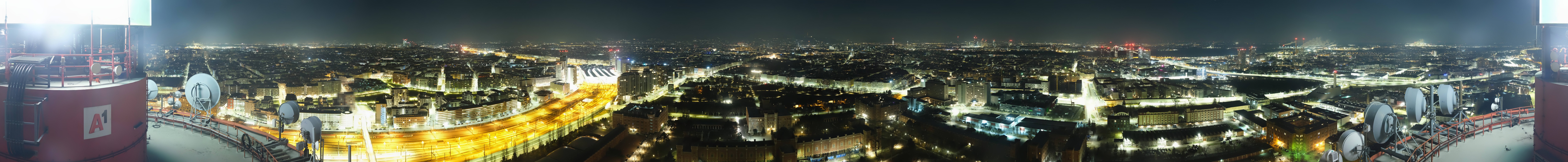 Archiv Foto Webcam Wien - Stadtpanorama