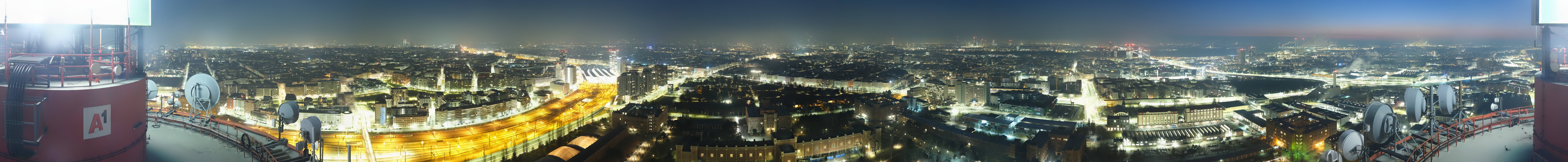 Archiv Foto Webcam Wien - Stadtpanorama