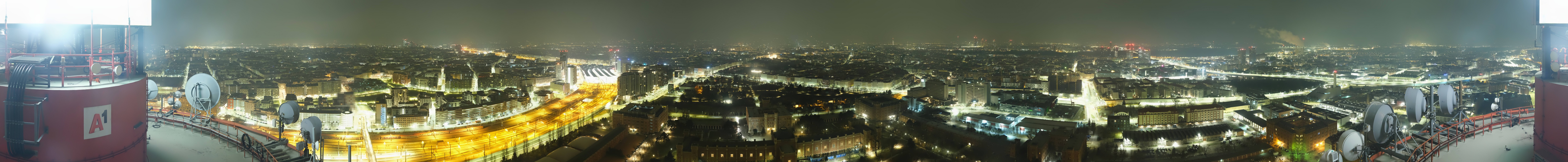 Archived image Webcam Vienna - View of the city