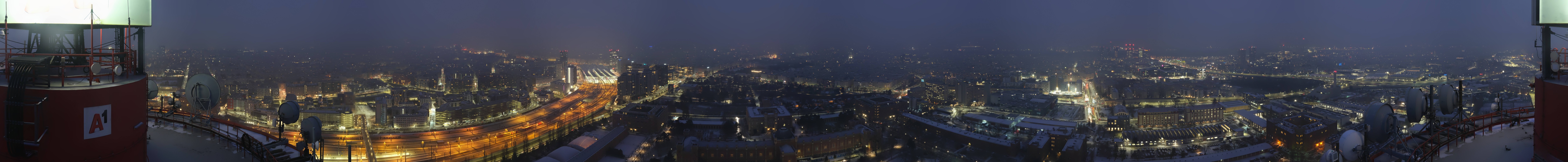 Archived image Webcam Vienna - View of the city