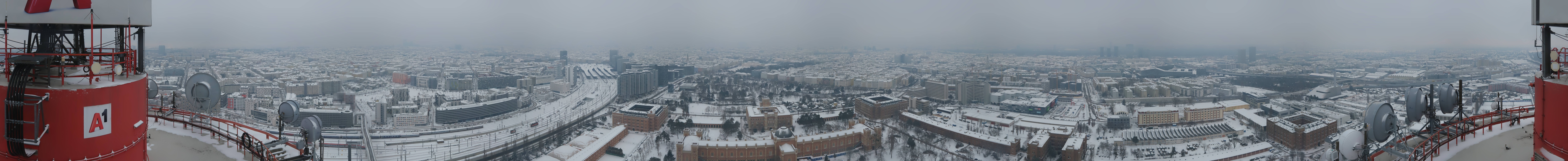 Archived image Webcam Vienna - View of the city